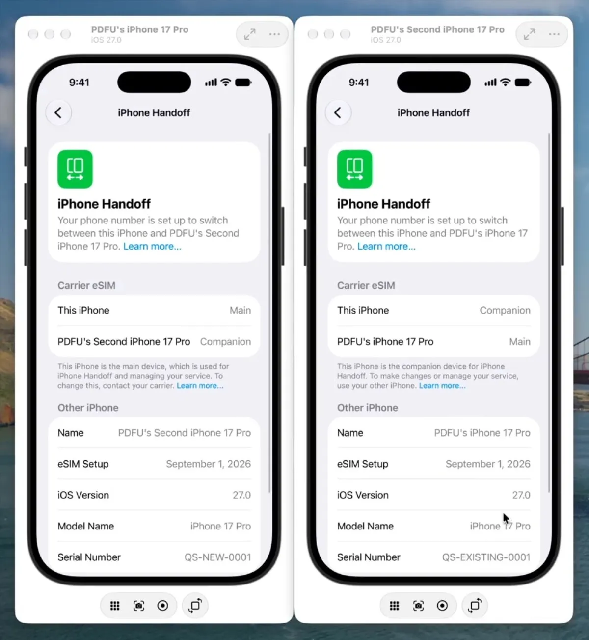 This iOS 27 feature will let you use one phone number on two iPhones