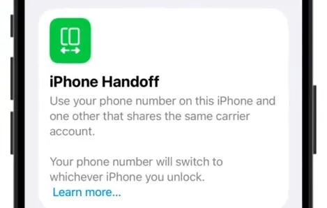 This iOS 27 feature will let you use one phone number on two iPhones