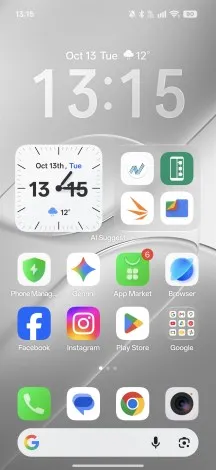 Pantalla de inicio - Reseña del Oppo Find X10 Pro Max
