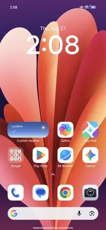 Home screen - Poco F9 Ultra review