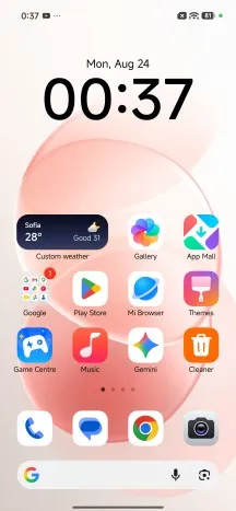 Home screen - Redmi Note 17 Pro Max review