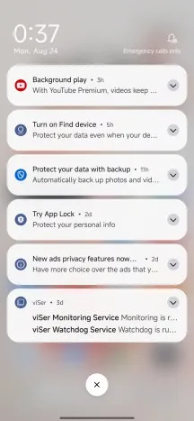 Notification shade - Redmi Note 17 Pro Max review