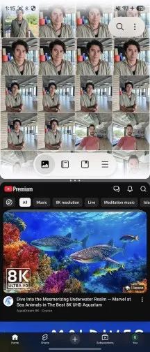 Multi-tasking - Samsung Galaxy Z Flip8 review