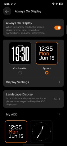 Customization options - Tecno Pova 8 review